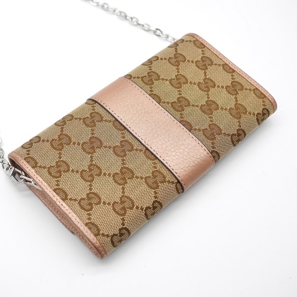 🍓GUCCI GG Envelop Canvas Wallet - Picture 3 of 14